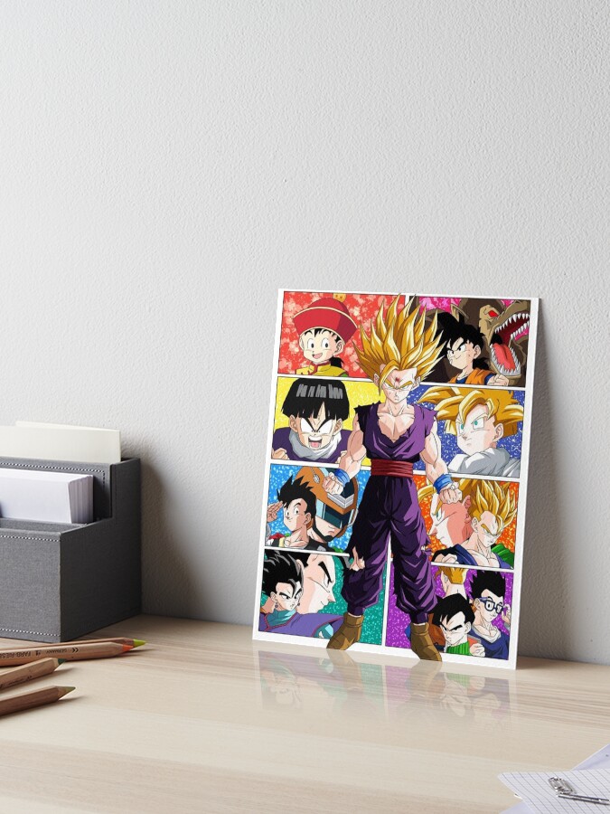 Super Saiyan 3 Goku Art Board Print for Sale by BeeRyeCrafts