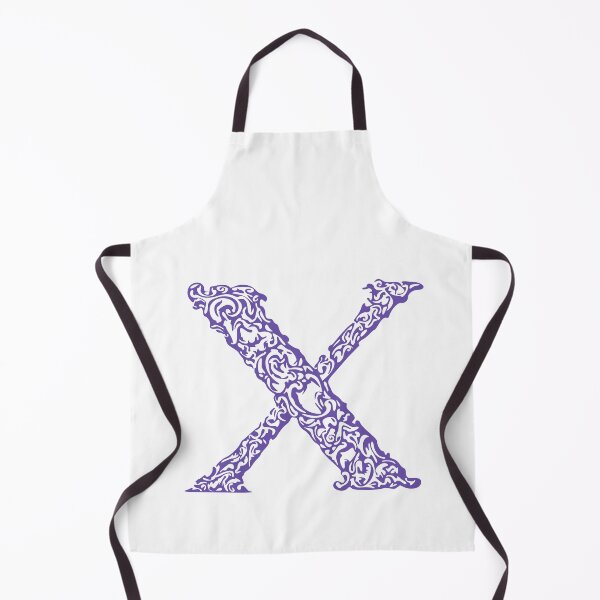 Item preview, Purple Monogram - Letter "X" designed and sold by RoamingRabbit.