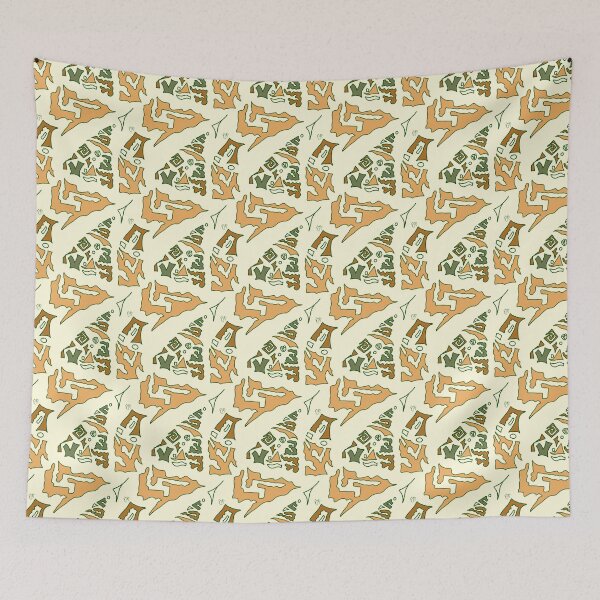 Item preview, graphics in pastel tones designed and sold by elianaalves.
