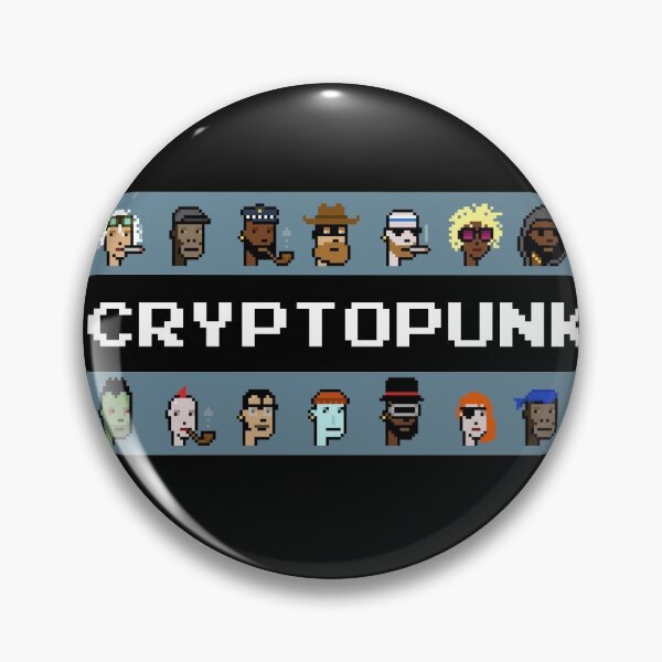 Artikelvorschau, Cryptopunk (schwarz) entworfen und verkauft von Infdesigner.