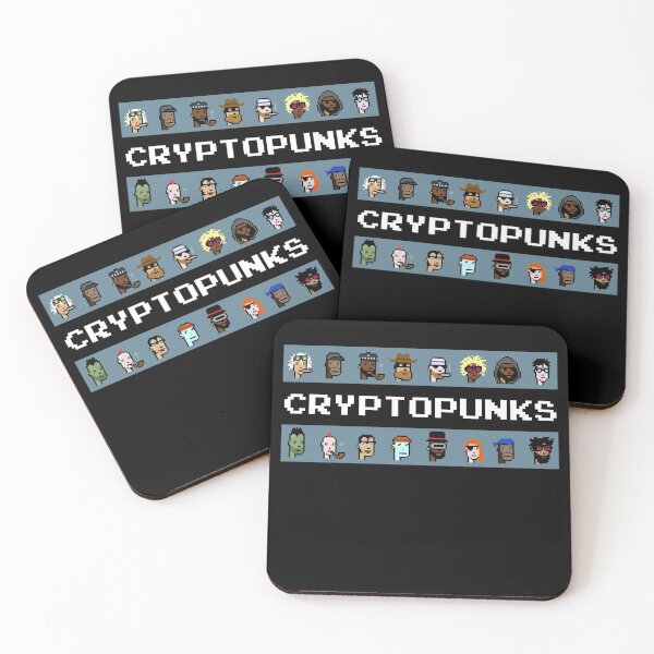 Aperçu de l'œuvre Cryptopunk (noir) créée et vendue par Infdesigner.