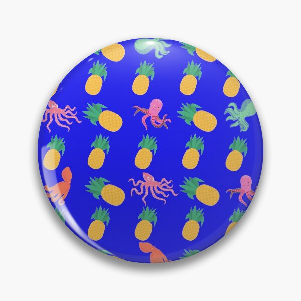 Item preview, Octopus Pineapple designed and sold by SimpleUniverse.