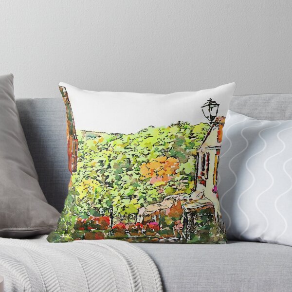 Item preview, Barbarano Romano: glimpse between houses of the village overlooking the woods designed and sold by Giuseppe Cocco.