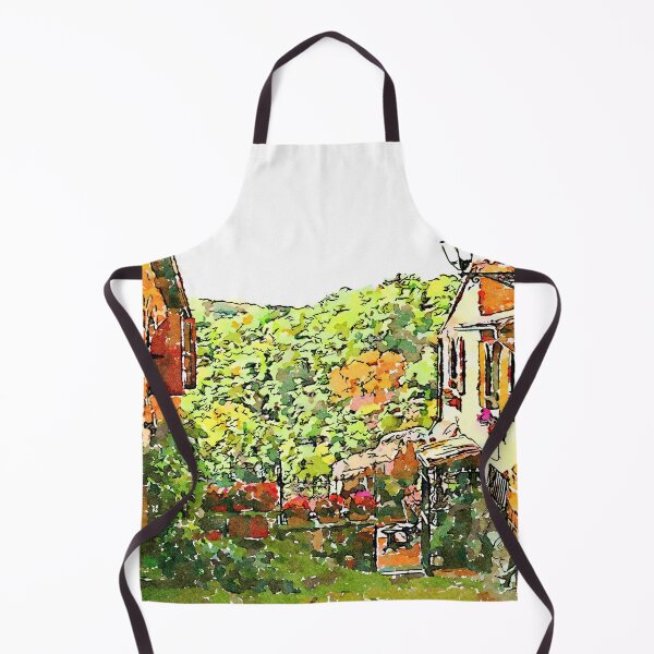 Item preview, Barbarano Romano: glimpse between houses of the village overlooking the woods designed and sold by Giuseppe Cocco.