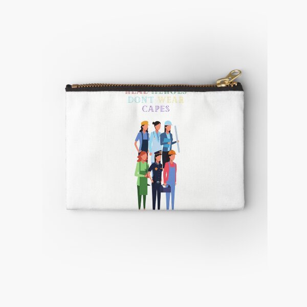 Item preview, Real Heroes Don't Wear Capes Female Design designed and sold by Central-Designs.