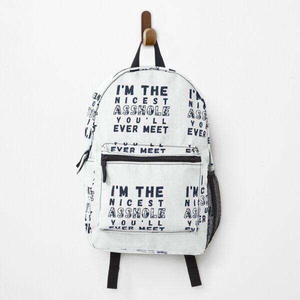 Item preview, I'm The Nicest Asshole You'll Ever Meet designed and sold by walidsam07.