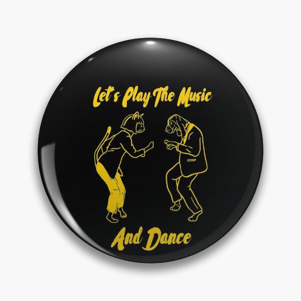 Item preview, Let's Play The Music And Dance, Dancing Cat, Dancing Dog designed and sold by HomeConscious.