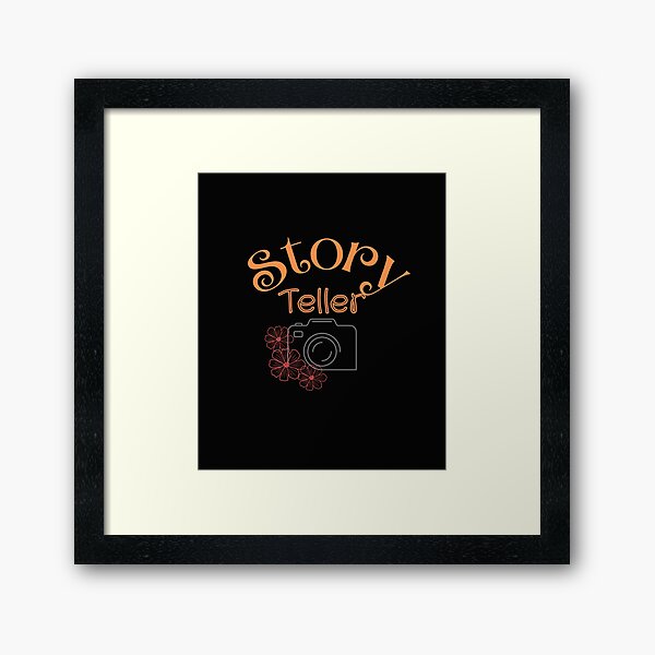Item preview, Story Teller Camera, Photographer Gifts, Camera Lover designed and sold by Chic Threads Shop.