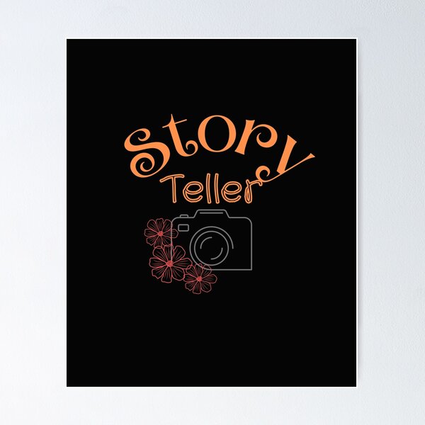 Item preview, Story Teller Camera, Photographer Gifts, Camera Lover designed and sold by Chic Threads Shop.