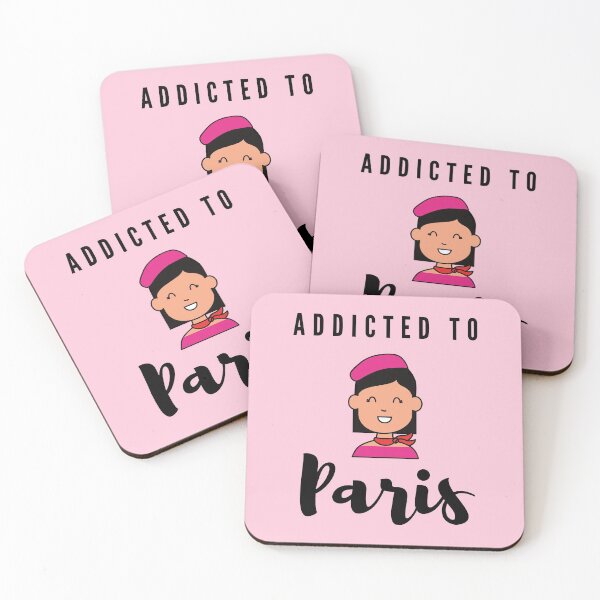 Item preview, Addicted to Paris | I Love Paris designed and sold by TheHappyDoodler.