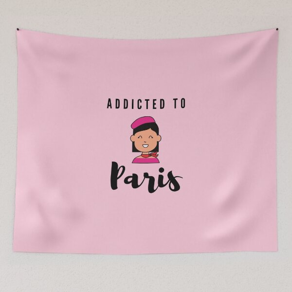 Item preview, Addicted to Paris | I Love Paris designed and sold by TheHappyDoodler.