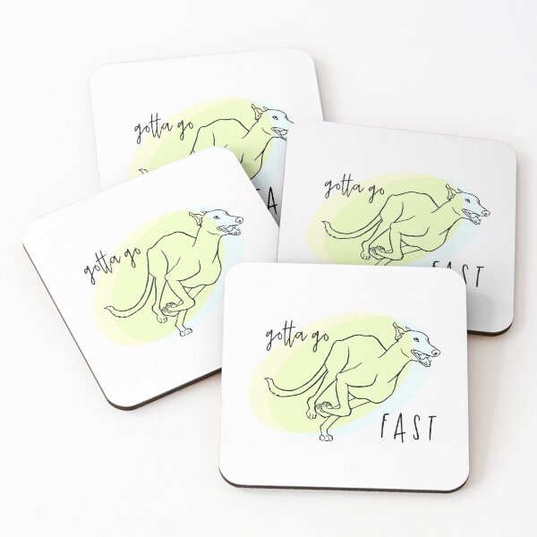 Item preview, Greyhounds Gotta Go Fast designed and sold by Ruff-n-Tumble.