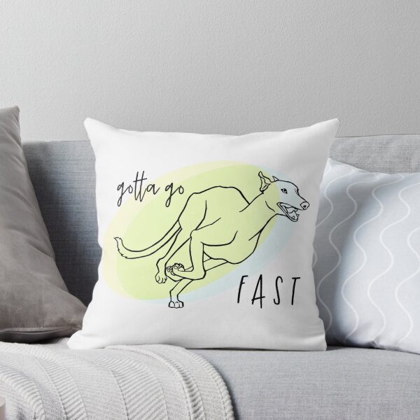 Item preview, Greyhounds Gotta Go Fast designed and sold by Ruff-n-Tumble.
