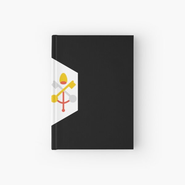 vatican city flag Hardcover Journal