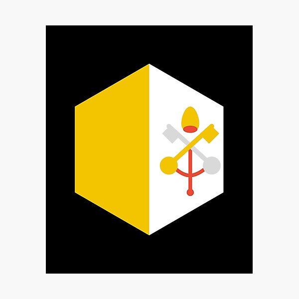 Item preview, vatican city flag designed and sold by mikoala50.