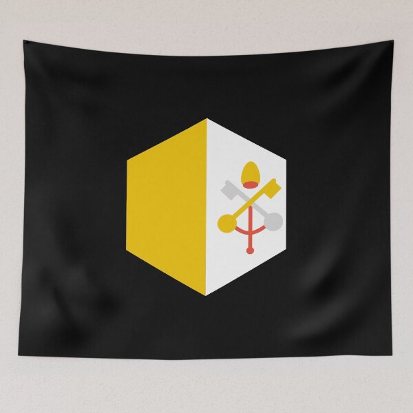 Item preview, vatican city flag designed and sold by mikoala50.