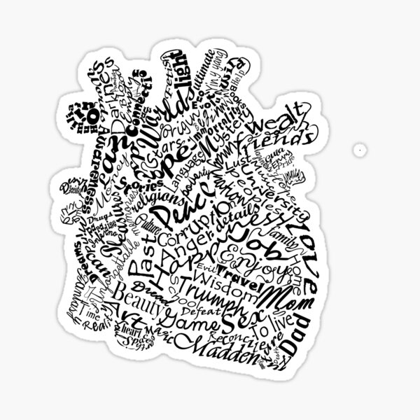 Item preview, Words of life imprinted on the heart designed and sold by Johan Manuel Rojas Ortiz.