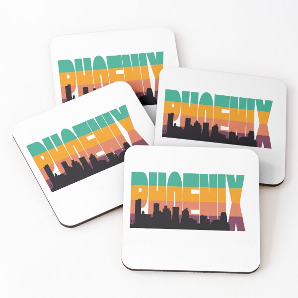 Item preview, Phoenix City Skyline designed and sold by Stickyourselfon.