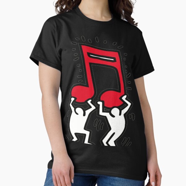 Artikel-Vorschau von Musiknote Haring Pop Art, designt und verkauft von mgdlnsapien.