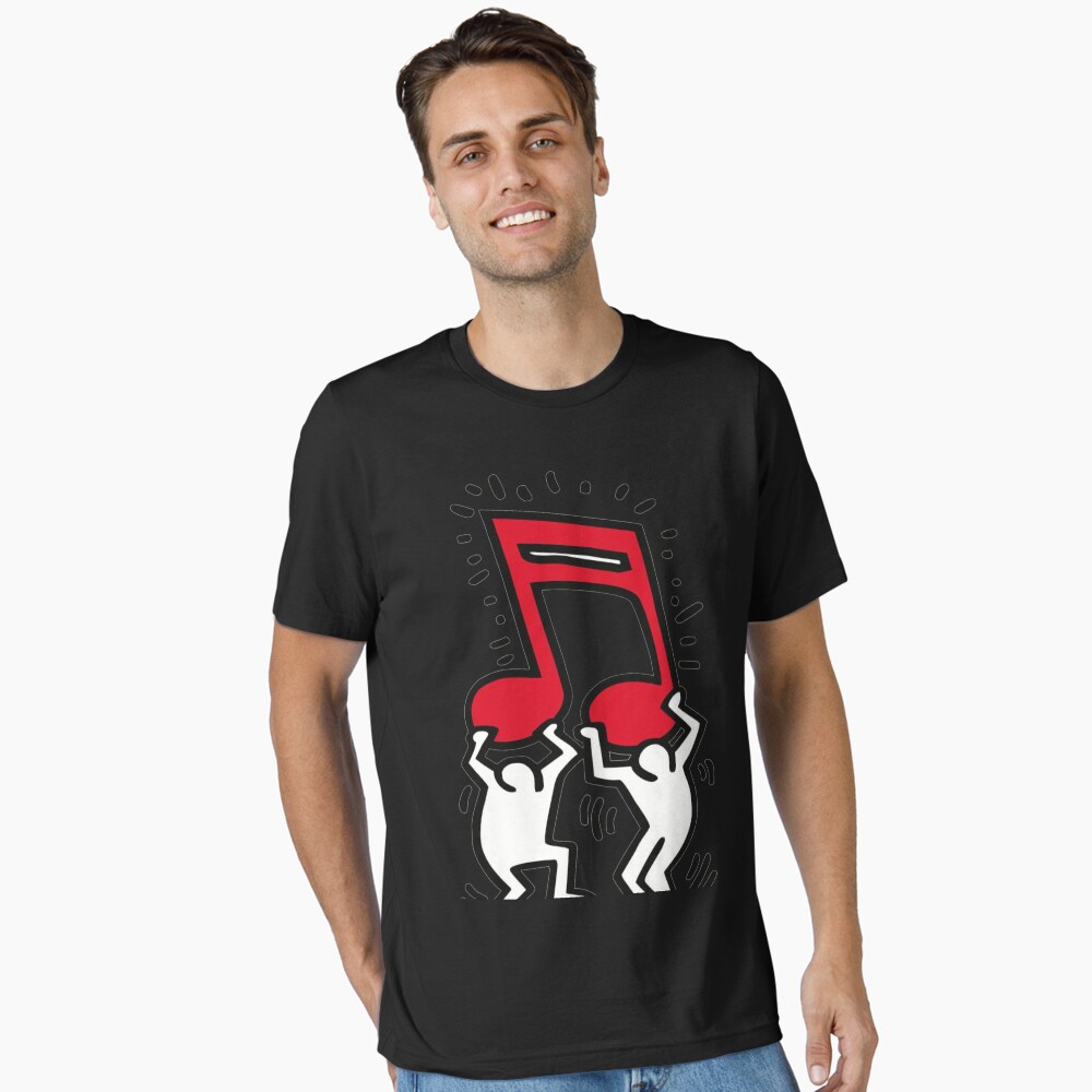 Vista previa del artículo con la obra «Camiseta esencial», diseñado y vendido por mgdlnsapien.