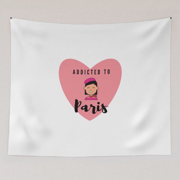 Item preview, Addicted to Paris | I Love Paris designed and sold by TheHappyDoodler.