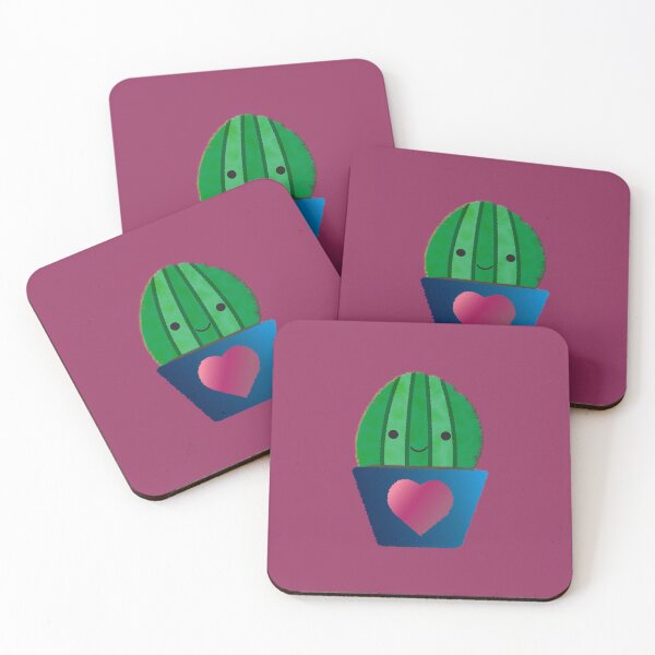 Item preview, Cute Kawaii Cactus Love designed and sold by Hedgie Designs.