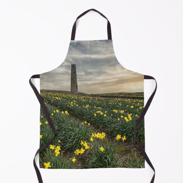 Item preview, Daffodils fields Cornwall at sunset daffodil designed and sold by kathleenjean.