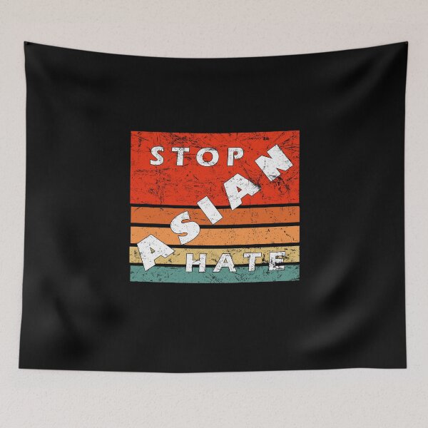 Item preview, Stop Asian Hate Vintage Colors Distressed AAPI Asian Lives Matter designed and sold by American-Proud.