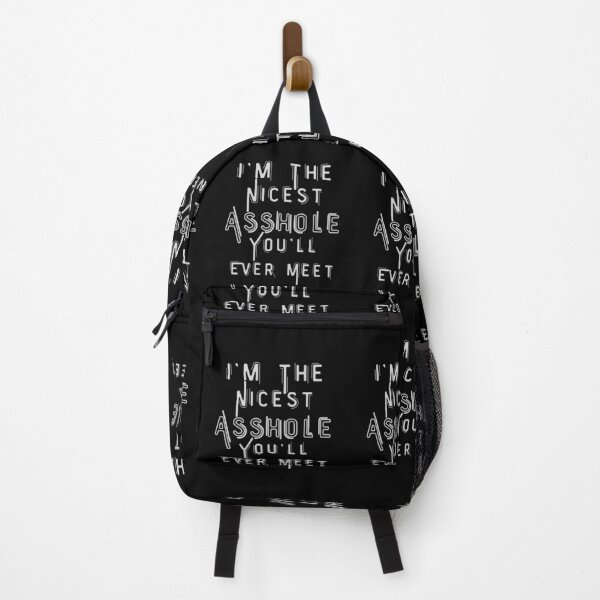 Item preview, I'm The Nicest Asshole You'll Ever Meet designed and sold by walidsam07.