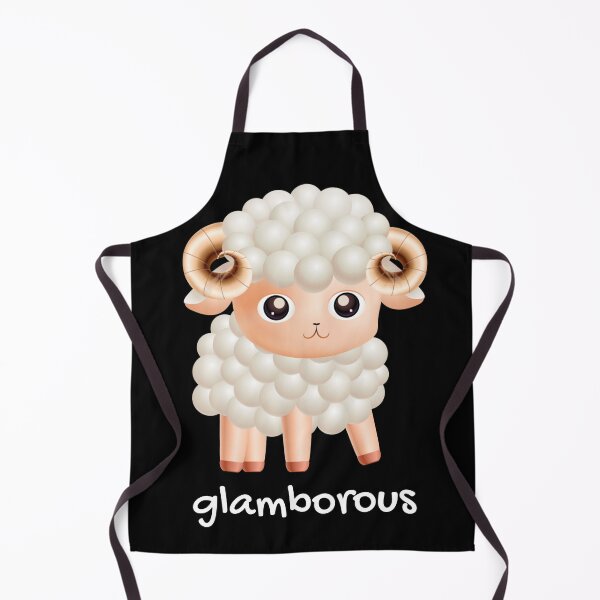 Item preview, Glamborous! Funny lamb pun, farm pun. designed and sold by JellyBeenzz.