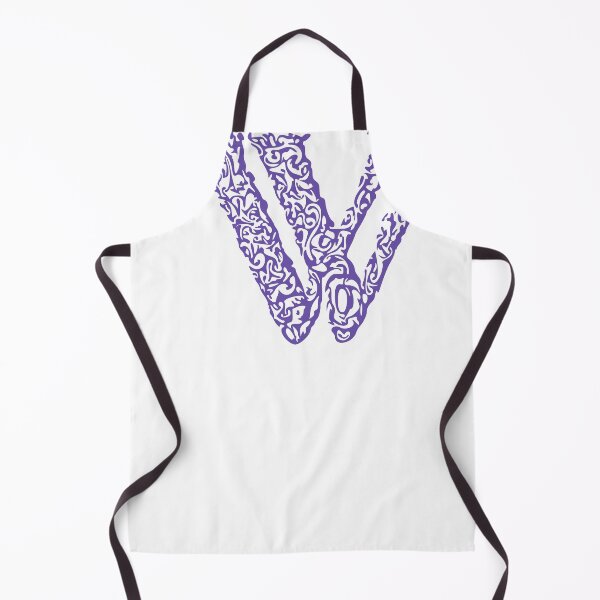 Item preview, Purple Monogram - Letter "W" designed and sold by RoamingRabbit.