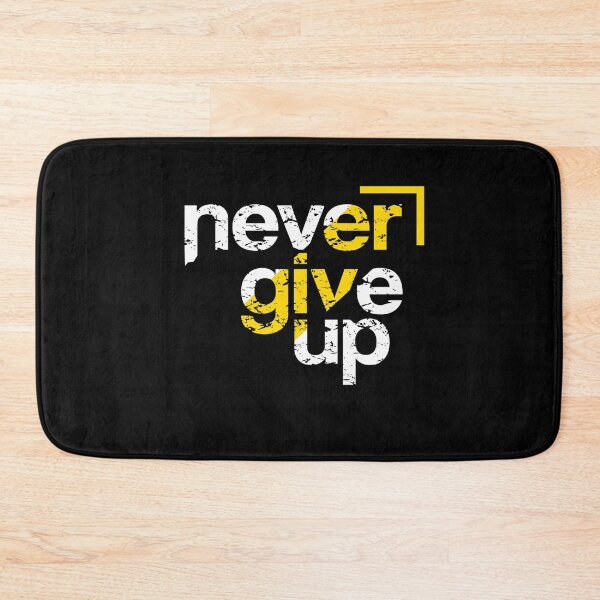 Aperçu de l'œuvre never give up créée et vendue par shopairon.