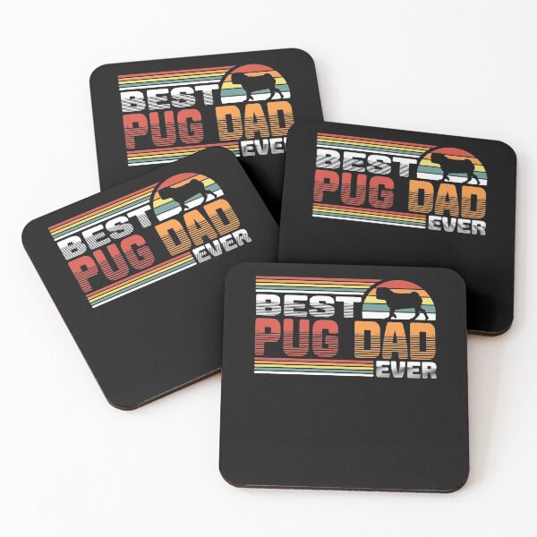 Item preview, Best Pug Dad Vintage Gift Dog Lover designed and sold by besTmanuFacture.
