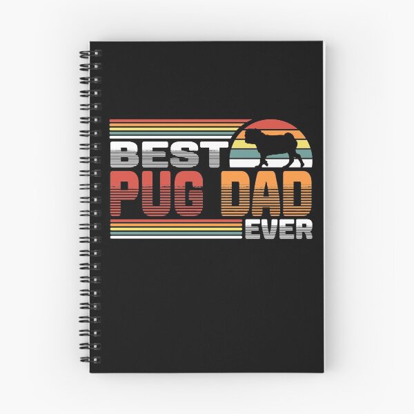 Item preview, Best Pug Dad Vintage Gift Dog Lover designed and sold by besTmanuFacture.