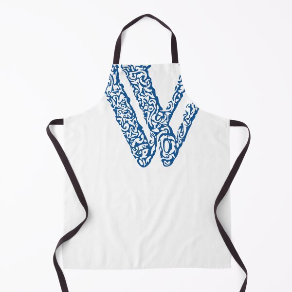 Item preview, Blue Monogram - Letter "W" designed and sold by RoamingRabbit.