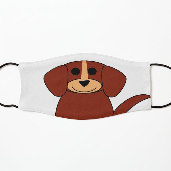 graphic design cute dog Kids Mask