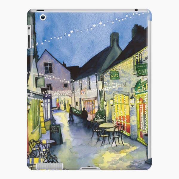 Fairy Lights at Swan Yard, Cirencester, UK iPad Snap Case