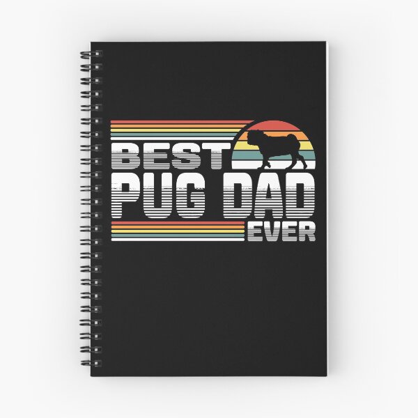 Item preview, Best Pug Dad Vintage Gift Dog Lover designed and sold by besTmanuFacture.