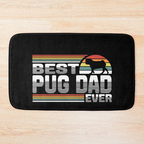 Item preview, Best Pug Dad Vintage Gift Dog Lover designed and sold by besTmanuFacture.