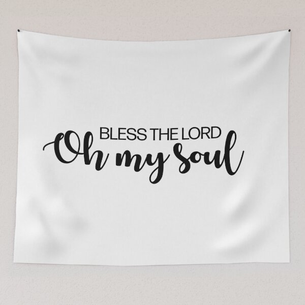 Item preview, Bless the Lord Oh My Soul - Psalm 103 - Christian Design designed and sold by ReformedBeard.