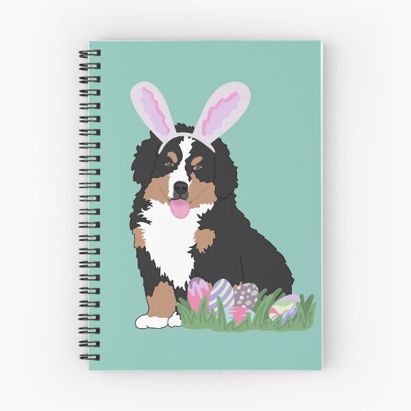 Item preview, Easter Bernese Mountain Dog Puppy Pattern  designed and sold by KantstandyaC.