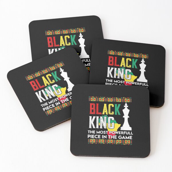 Item preview, Black King The Most Powerful Piece In The Game designed and sold by Rosalind Blick.