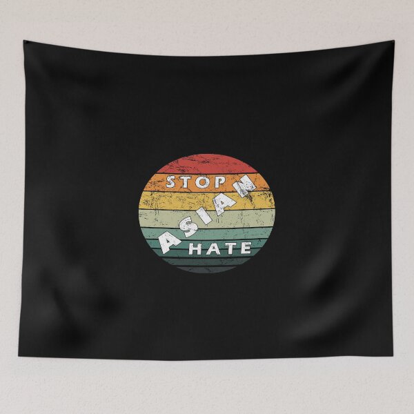 Item preview, Stop Asian Hate Vintage Circle Distressed AAPI Asian Lives Matter designed and sold by American-Proud.