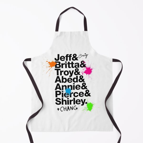 Item preview, Community TV Show, Study Room F Roll Call, Paintball edition (Black Text) designed and sold by Lolvetica.