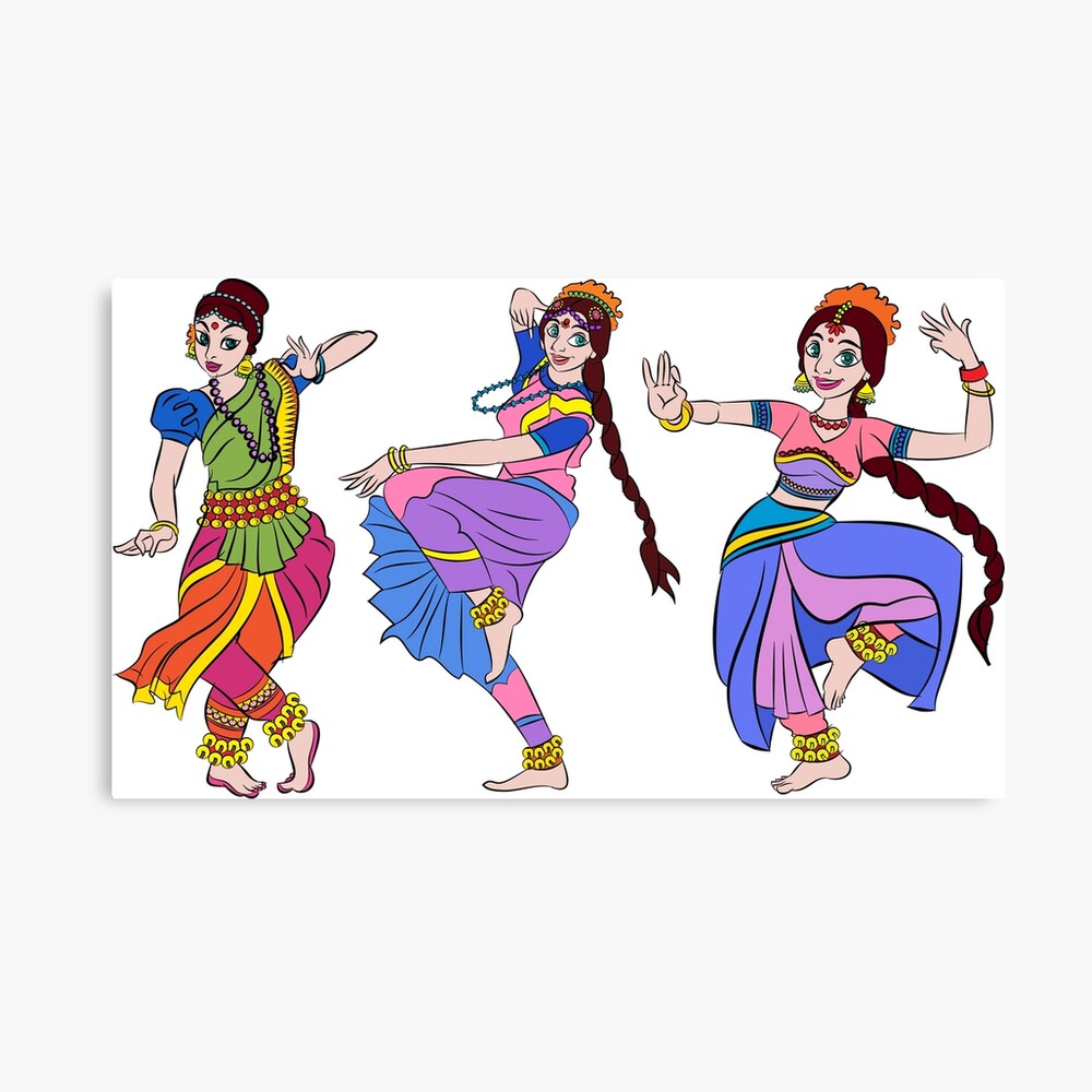Bharathanatiyam the Indian classical dance form. South India