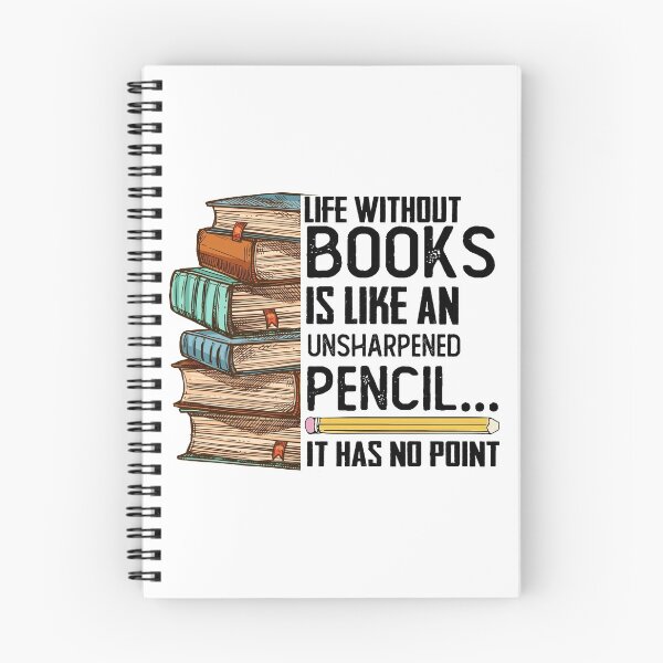 Item preview, Life Without Book Is Like An Unsharpened Pencil designed and sold by Maxartdesigns.