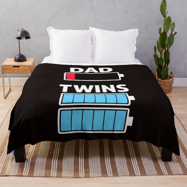 Item preview, Dad Low Battery Boys Twins Full Charge designed and sold by Ryan89-Design.