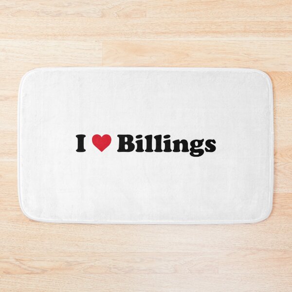 Item preview, I Love Billings designed and sold by Novel Gifts.
