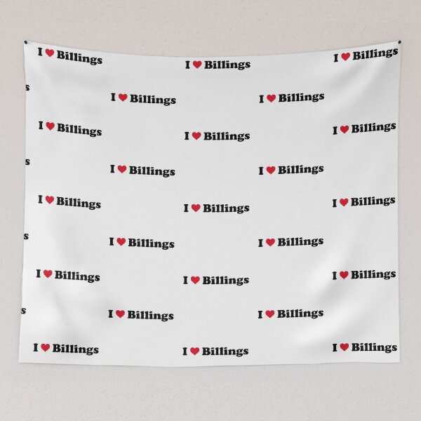 Item preview, I Love Billings designed and sold by Novel Gifts.