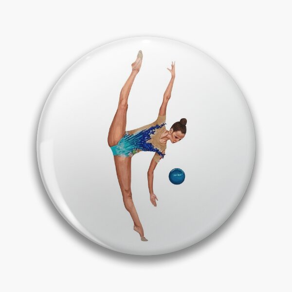 Item preview, Rhythmic Gymnastics Ekaterina Selezneva Ball designed and sold by rhythmicdrawing.